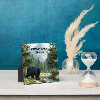 Placa Expositora Black Bear Nature 