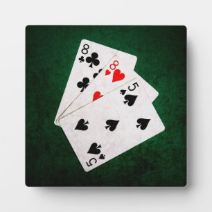 Placa Expositora Blackjack 21 punto - Ocho, ocho, cinco