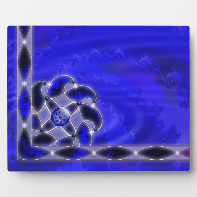 Placa Expositora Blue As Sea Photo Plaque (Frente)