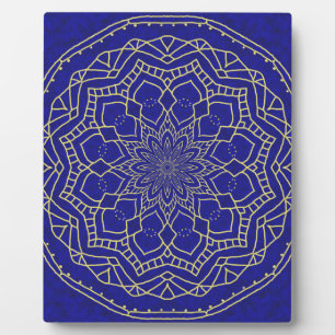 Placa Expositora Blue Mandala