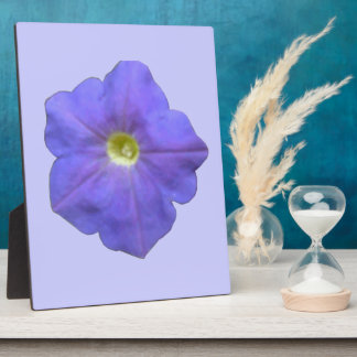 Placa Expositora Blue Petunia Plaque