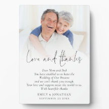 Boda de fotografía de recién casados Love Gracias