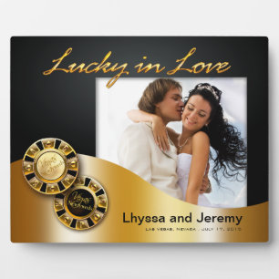 Placa Expositora Boda de Las Vegas: Lucky in Love