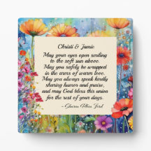 Boda de poesía / Plaque de compromiso