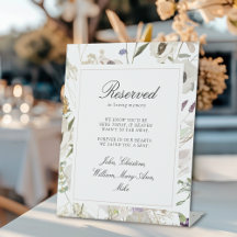 Boda de primavera "Te guardamos un asiento"