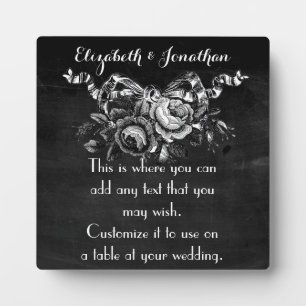 Placa Expositora Boda de Rosas de Victoria