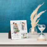 Placa Expositora Boda fotográfico minimalista<br><div class="desc">Teclado de foto moderno</div>