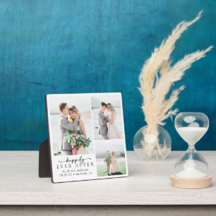 Placa Expositora Boda fotográfico minimalista