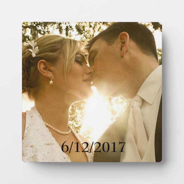 Placa Expositora Boda Photo Plaque (Frente)