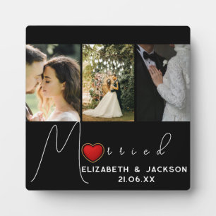 Placa Expositora Boda Photo Plaque