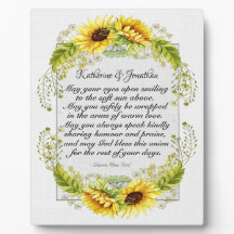 Boda Poem Plaque