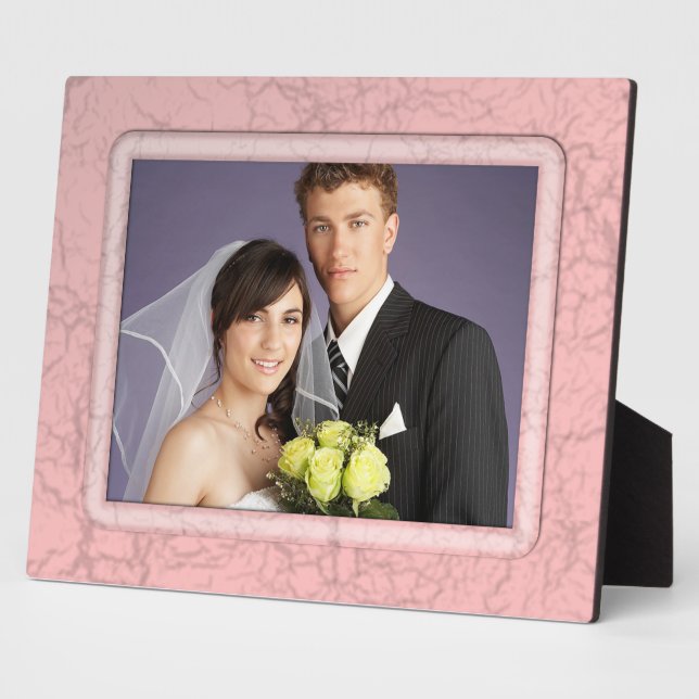Placa Expositora Boda Rosa Grunge Plaque (Lado)