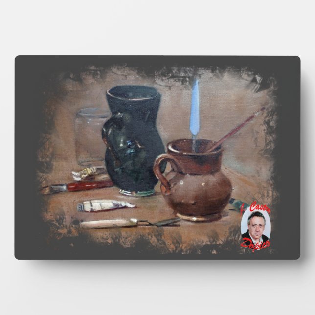 Placa Expositora Bodegón/Natureza morta/Still life (Frente)