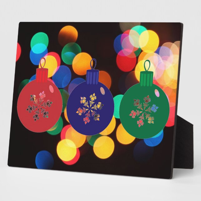 Placa Expositora Bolas de Navidad (Lado)