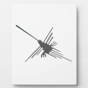 Placa Expositora Boletín de líneas de Nasca Hummingbird