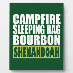 Placa Expositora Bolsa de dormir sobre fuego de fuego Bourbon Shena