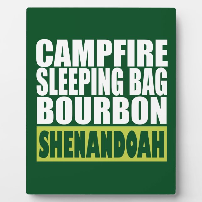 Placa Expositora Bolsa de dormir sobre fuego de fuego Bourbon Shena (Frente)