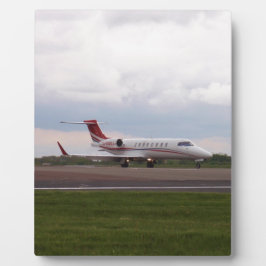 Placa Expositora Bombardier Lear Jet 45XR