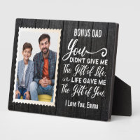 Bonus Dad Apreciation Gift Nombre personalizado y 