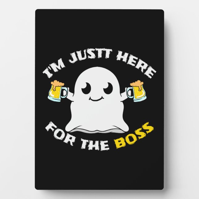 Placa Expositora Boos Beer Halloween Halloween (Frente)