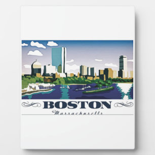 Placa Expositora Boston, Massachusetts