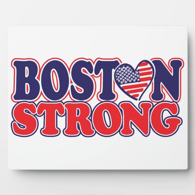 Placa Expositora Boston Strong (Frente)