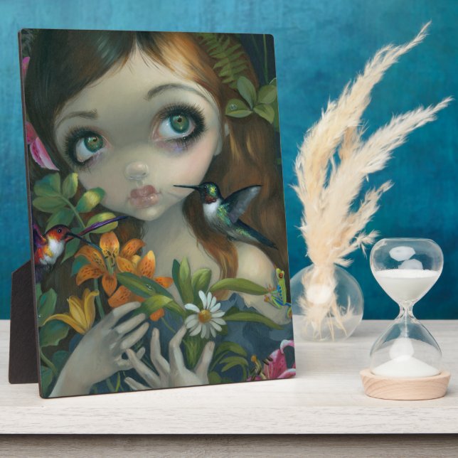 Placa Expositora "Bouquet de madera salvaje" Plaque (Lado)