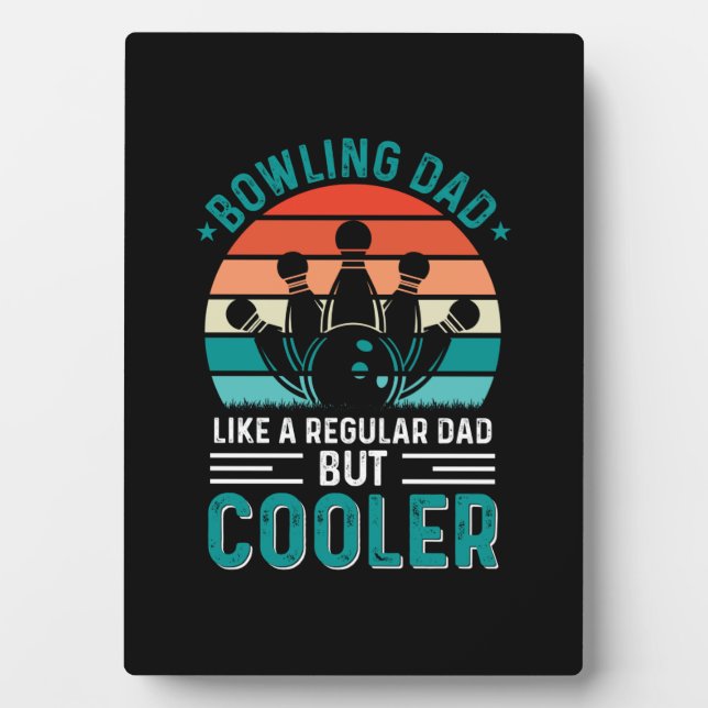 Placa Expositora Bowling Dad (Frente)