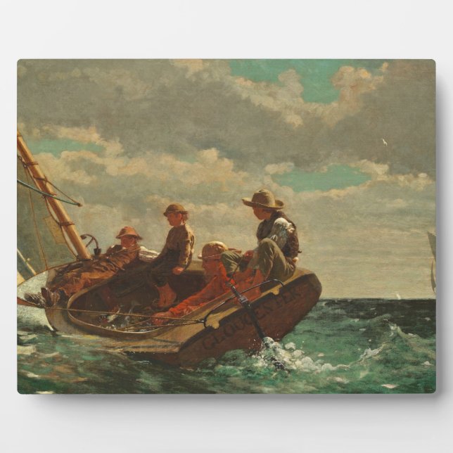 Placa Expositora Breezing Up (Un Viento Justo) 1873-76 (Frente)