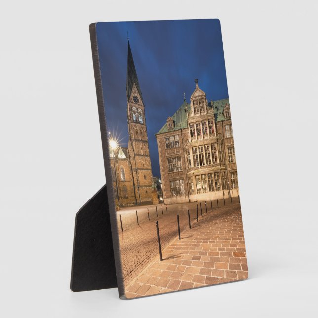 Placa Expositora Bremen Alemania (Lado)