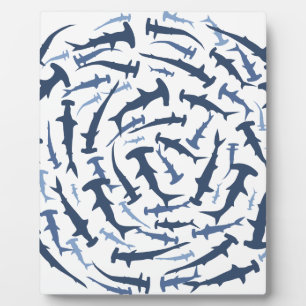 Placa Expositora buceo hammerhai hammerhead