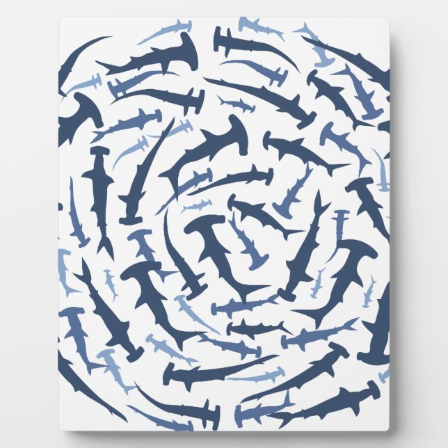 Placa Expositora buceo hammerhai hammerhead (Frente)