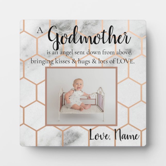 Placa Expositora Buena madre bautizada (Frente)