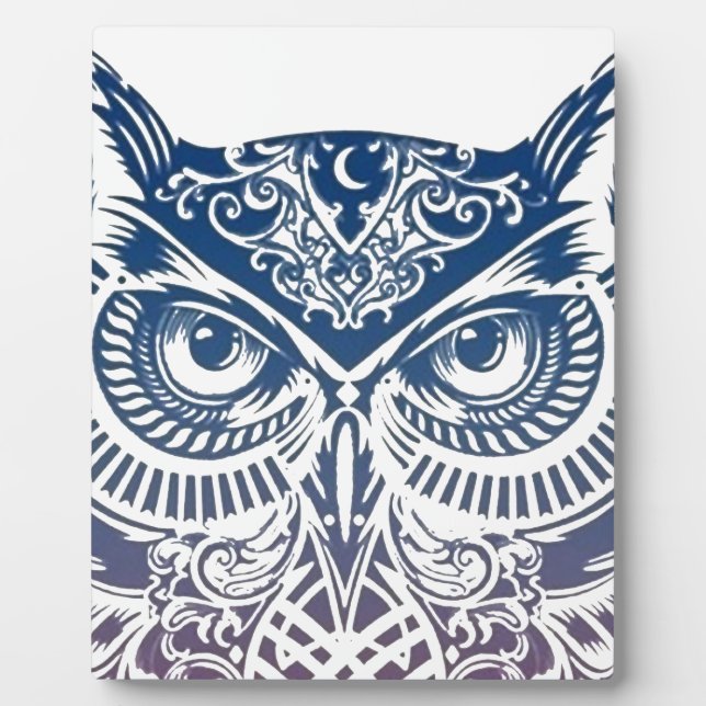 Placa Expositora Búho (Frente)