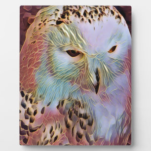 PLACA EXPOSITORA BÚHO