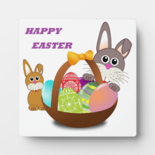 PLACA EXPOSITORA BUNNY "FELIZ ORIENTAL"