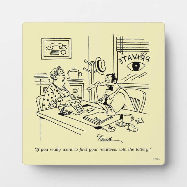 Placa Expositora Búsqueda de parientes (Frente)