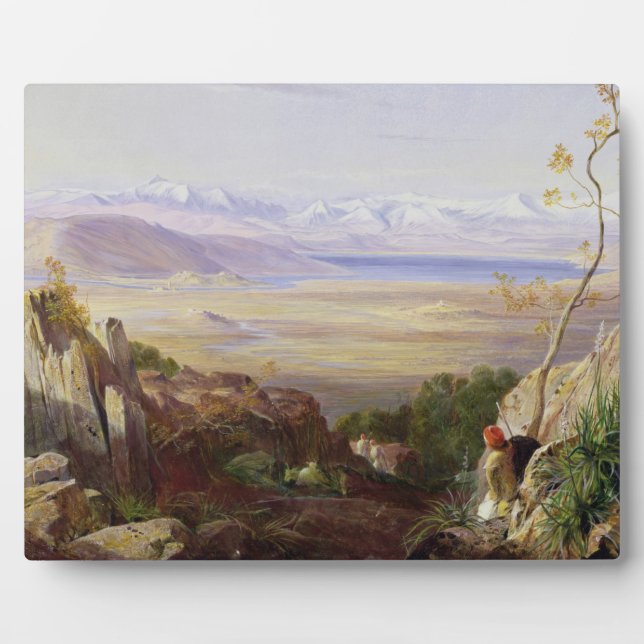 Placa Expositora Butrinto, Albania (aceite sobre lienzo) (Frente)