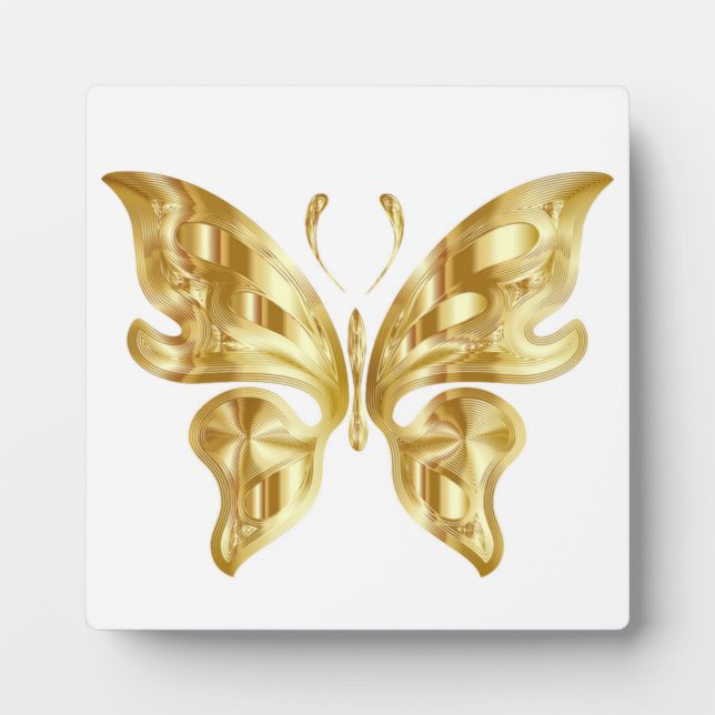 PLACA EXPOSITORA BUTTERFLY DE GOLDEN (Frente)