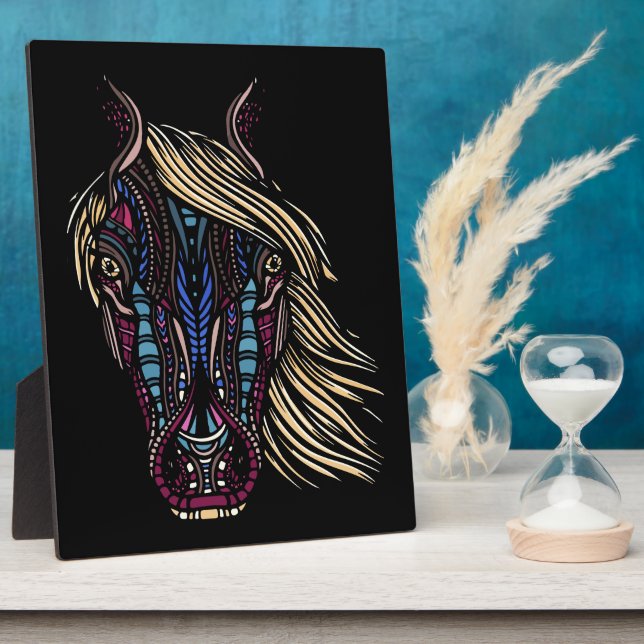 PLACA EXPOSITORA CABALLO (Lado)