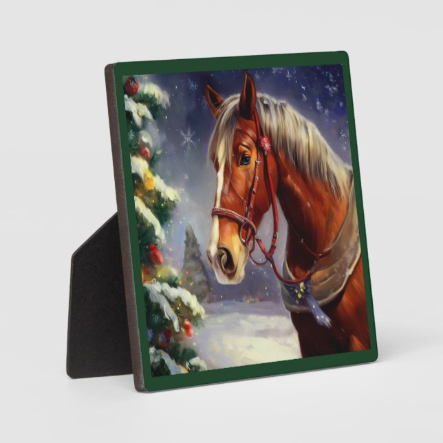 Placa Expositora Caballo 1 navidades (Anverso)