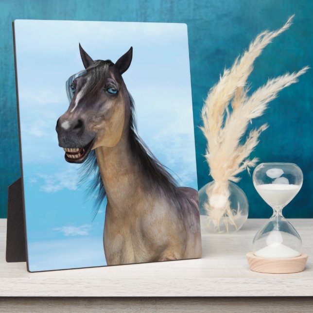 Placa Expositora Caballo Afortunado (Lado)