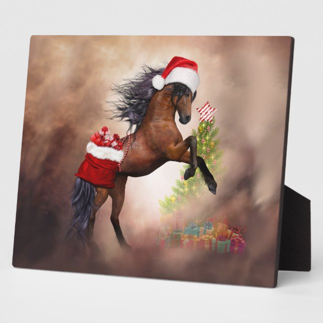 Placa Expositora Caballo de navidades (Lado)