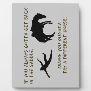 Placa Expositora Caballo Diferente
