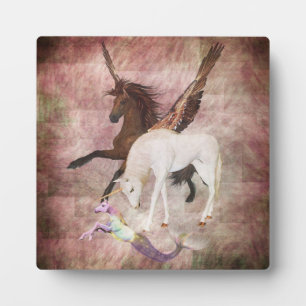 Placa Expositora Caballos de fantasía