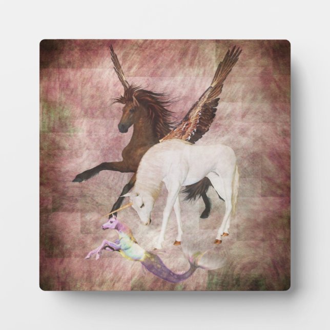 Placa Expositora Caballos de fantasía (Frente)