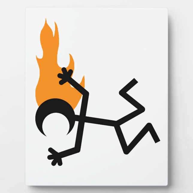 Placa Expositora Cabeza de inflamación (Frente)