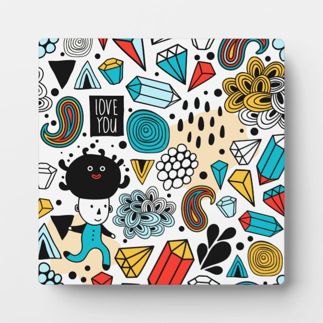 Placa Expositora Cabeza loca (Frente)