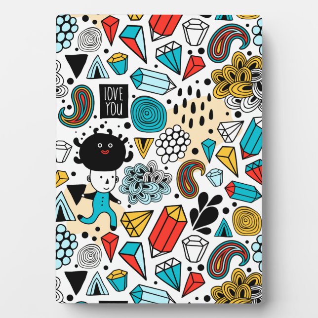 Placa Expositora Cabeza loca (Frente)