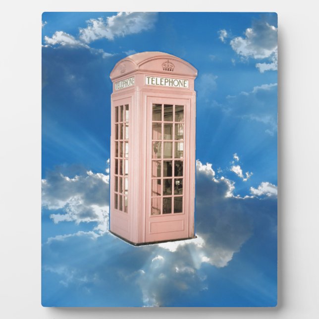 Placa Expositora cabina telefónica (Frente)